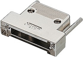 DE-C8-J9-F4-1R, ABS D Sub Backshell, 9 Way