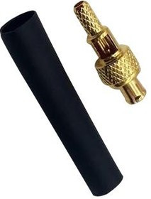 MC002116, Разъем РЧ / Коаксиальный, MCX Коаксиальный, Прямой Штекер, Обжимной, 50 Ом, Латунь