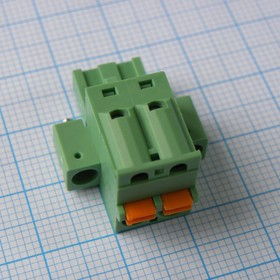 2EDGKDM-5.08- 02P-14-00A(H), Нажимной безвинтовой клеммный блок 2 контакта шаг 5.08мм 2EDGKDM-5.08- 02P-14-00A(H), Нажимной безвинтовой клеммный блок 2 контакта шаг 5.08мм