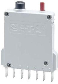 Thermal-Magnetic Circuit Breaker, 1-Pole, Plug-in Mount, 3A