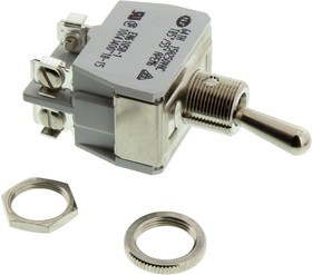 641H, Toggle Switch ON-OFF 10 A / 15 A DPST