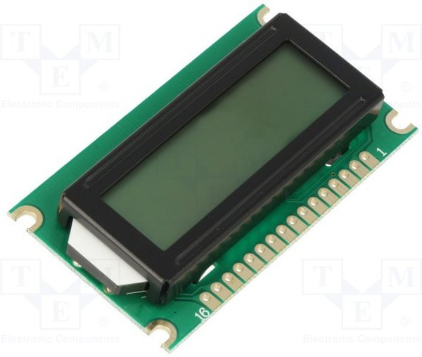 DEM 08171SYH-LY, Дисплей ЖКД, алфавитно-цифровой, STN Positive, 8x1, LED, PIN 16 DEM 08171SYH-LY, Дисплей ЖКД, алфавитно-цифровой, STN Positive, 8x1, LED, PIN 16