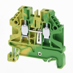 XW5G-S2.5-1.1-1, DIN Rail Terminal Blocks GroundTB Screw 2.5mm, 1:1 1tier