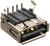 SS-52100-001, USB CONN, 2.0 TYPE A, RCPT, 4POS, TH