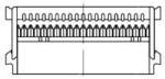 3-1437020-0, Conn IDC Connector F 10 POS 2.54mm IDT RA Cable Mount