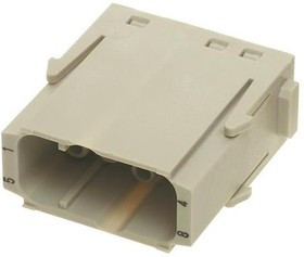 09140024501, Heavy Duty Power Connector Module, Female, Han-Modular Series, 2 Contacts