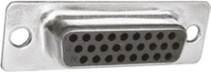 MHHDS44-F-T-B-S, Разъем D Sub, HD44, High Density, Гнездо, MHHDS Series, 44 контакт(-ов), DB, Пайка MHHDS44-F-T-B-S, Разъем D Sub, HD44, High Density, Гнездо, MHHDS Series, 44 контакт(-ов), DB, Пайка