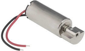 QX-6A-3V vibra, Электродвигатель микро постоянного тока QX-6A-3V, вибрирующий, с эксцентриком, цилиндрический, 6 А, 3 В