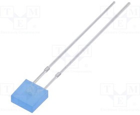 OSB5SA7DA4B, LED; rectangular; 2x5x5mm; blue; 220?330mcd; 100°; Front: flat; 20mA OSB5SA7DA4B, LED; rectangular; 2x5x5mm; blue; 220?330mcd; 100°; Front: flat; 20mA