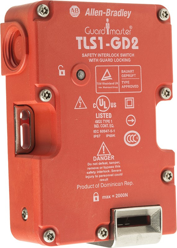 440G-T27241, 440G-T Series Solenoid Interlock Switch, Power to Lock, 24V ac/dc, Actuator Included