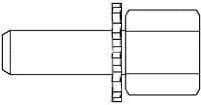 5748558-3, D-Sub Tools &amp; Hardware FEM SCRWLOCK KIT UNIT PKG