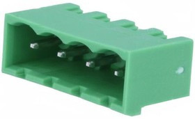 1755752, Pluggable Terminal Blocks 4 Pos 5.08mm pitch Through Hole Header 1755752, Pluggable Terminal Blocks 4 Pos 5.08mm pitch Through Hole Header