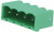 1755752, Pluggable Terminal Blocks 4 Pos 5.08mm pitch Through Hole Header 1755752, Pluggable Terminal Blocks 4 Pos 5.08mm pitch Through Hole Header