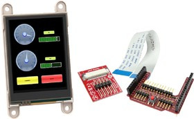 gen4-uLCD-24DT-AR, gen4 2.4in Arduino Compatible Display with Resistive Touch Screen
