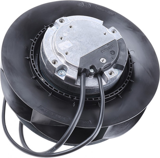 R3G190-RD45-03, Fan Blower, RadiCal R3G190 RD Series, IP54, EC Centrifugal, 230 V, AC, 190 mm, 975 m³/h