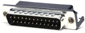 L717SDB25PA4CH4R, D-Sub Standard Connectors 25P Sz B Std Density Pin Rear Insert 4-4 L717SDB25PA4CH4R, D-Sub Standard Connectors 25P Sz B Std Density Pin Rear Insert 4-4