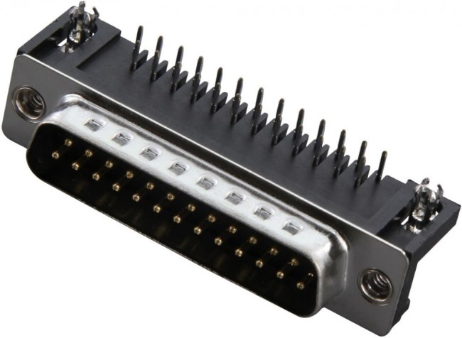 L717SDB25PA4CH4R, D-Sub Standard Connectors 25P Sz B Std Density Pin Rear Insert 4-4 L717SDB25PA4CH4R, D-Sub Standard Connectors 25P Sz B Std Density Pin Rear Insert 4-4
