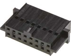 90160-0116, C-Grid III Female Connector Housing, 2.54mm Pitch, 16 Way, 2 Row
