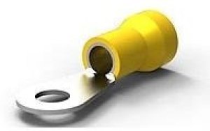 52266, Terminals RING TONGUE SZ 5/16 PG 4