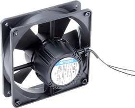 AC4300HU, AC 4300 Series Axial Fan, 85 265 V ac, AC Operation, 204m³/h, 12W, IP65, 119 x 119 x 32mm