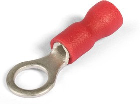 НКИ 1.5-5, Наконечник кольцевой изолированный красный 0.25-1.5 мм²