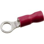 НКИ 1.5-5, Наконечник кольцевой изолированный красный 0.25-1.5 мм²