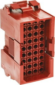 207020-1, Square Grid Connectors, Receptacle 36 Position