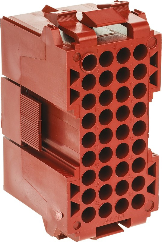 207020-1, Square Grid Connectors, Receptacle 36 Position