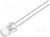 OSY6CA5111P, LED; 5mm; gold; 40000?55000mcd; 15°; Front: convex; 2?2.8V