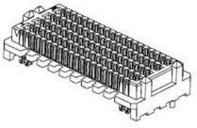 516-056-000-651, BACKPLANE CONN, RCPT, 56POS, 9ROW/3.81MM