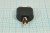 Переходник штекер RCA на два гнезда RCA; №357 штек RCA-гн RCA2\переходник\ чер\\пл\Ni\\