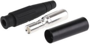 15.0020-21, Black Socket Banana Plug Crimp 600V 15.0020-21, Black Socket Banana Plug Crimp 600V