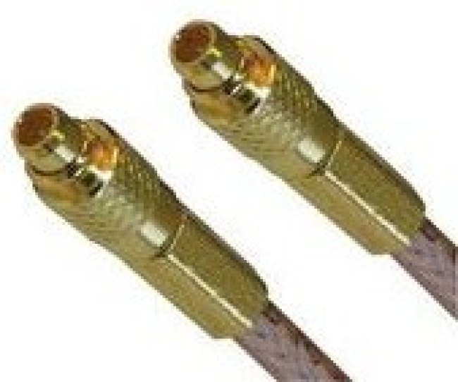 265101-01-06.00, Соединения РЧ-кабелей MMCX Str Plug to Str Plug RG-316 Cable 6"