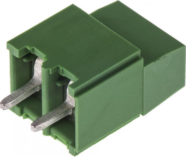 282841-2, Клеммная колодка типа провод к плате, 5.08 мм, 2 вывод(-ов), 30 AWG, 12 AWG, 3 мм2, Винт