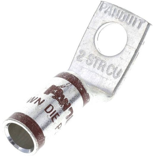 LCA2-56H-Q, Terminals Copper Comp Lug 1H #2 AWG