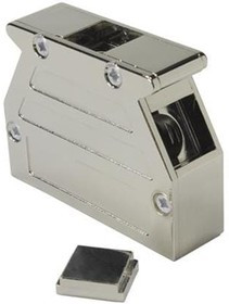 09670370453, D-Sub Backshells 37P HOOD TOP/SIDE METALLIZED PLASTIC