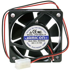 JF0615B2H--R (JF0615B2H-001C217R) (4500RPM) 24V/0,13A (60х60х15) B (подшипник) CFM15,45/dBA30,5 Jamicon вентилятор с разъемом 2 конт.MOLEX 5 JF0615B2H--R (JF0615B2H-001C217R) (4500RPM) 24V/0,13A (60х60х15) B (подшипник) CFM15,45/dBA30,5 Jamicon вентилятор с разъемом 2 конт.MOLEX 5