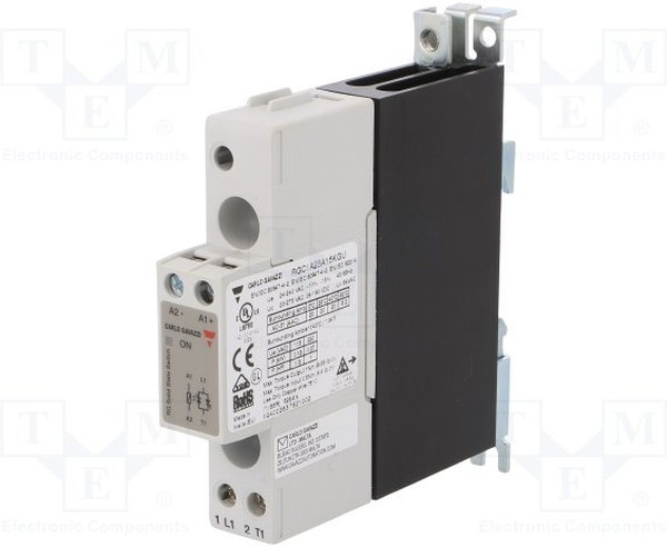 RGC1A23A15KGU, Contactors - Solid State 1P-SSC-AC IN-ZC 230V 20A 800VP-U-SRW IN