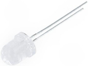 OSR5PA8131A, LED; 8mm; red; 7000?9000mcd; 30°; Front: convex; 1.8?2.6V