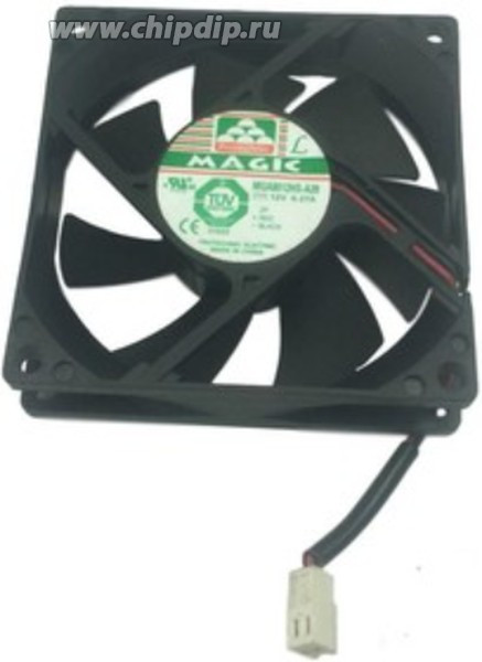 Вентилятор MGA 8012HS 12v 0.24a 80х25