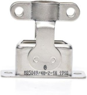 M85049/48-2-1N, D-Sub Backshells RECTANGULAR STRAIN RELIEF BACKSHELL