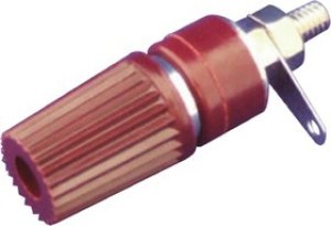 T-6530-R, Red Female Banana Socket, 4 mm Connector, Solder Termination, 10A, 125V T-6530-R, Red Female Banana Socket, 4 mm Connector, Solder Termination, 10A, 125V