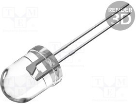 OSY5PAA131A-5V, LED; 10mm; yellow; 2180?3000mcd; 30°; Front: convex; 5V OSY5PAA131A-5V, LED; 10mm; yellow; 2180?3000mcd; 30°; Front: convex; 5V