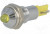 SMQD 06104, Индикат.лампа: LED, выпуклый, 24-28ВDC, Отв: d6,2мм, IP40, металл
