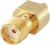 32K107-302L5, Cable socket, SMA straight, SMA, Beryllium Copper, Socket, Straight, 50Ohm, Solder Terminal, Crimp Terminal