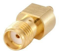 32K107-302L5, Cable socket, SMA straight, SMA, Beryllium Copper, Socket, Straight, 50Ohm, Solder Terminal, Crimp Terminal