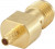32K107-302L5, Cable socket, SMA straight, SMA, Beryllium Copper, Socket, Straight, 50Ohm, Solder Terminal, Crimp Terminal