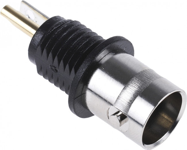 J01001D0043, 50 Straight Panel Mount, BNC Connector Bulkhead Fitting, jack