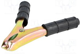 ZAC-110-B, Зажим "крокодил", 200А, Диап.захвата: макс.25мм, Длина: 110мм