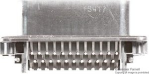 776163-1, Conn Shrouded Header (4 Sides) HDR 35 POS 2mm Solder RA Side Entry Thru-Hole Automotive